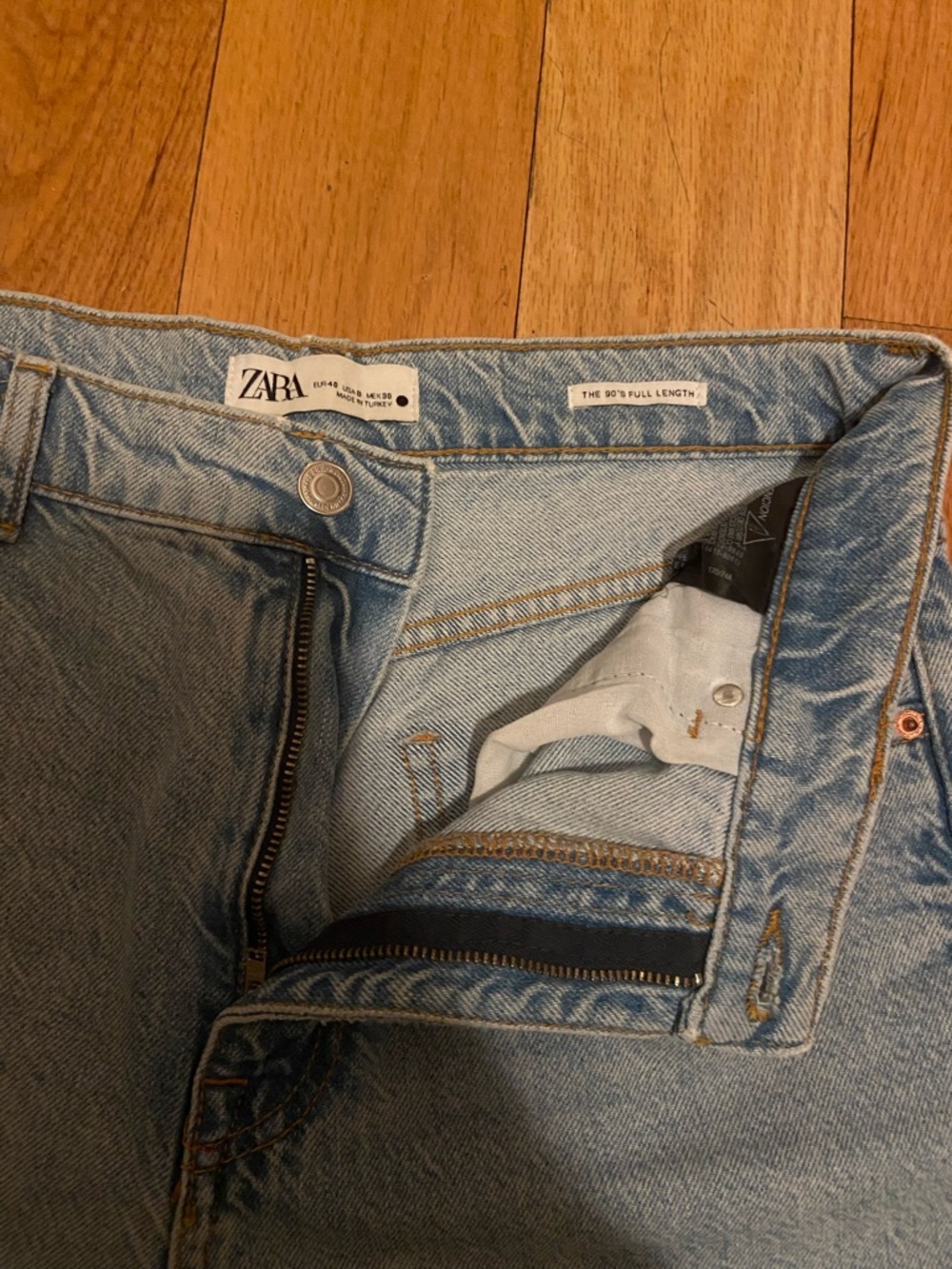 ZARA Light Blue Straight Women’s Jeans